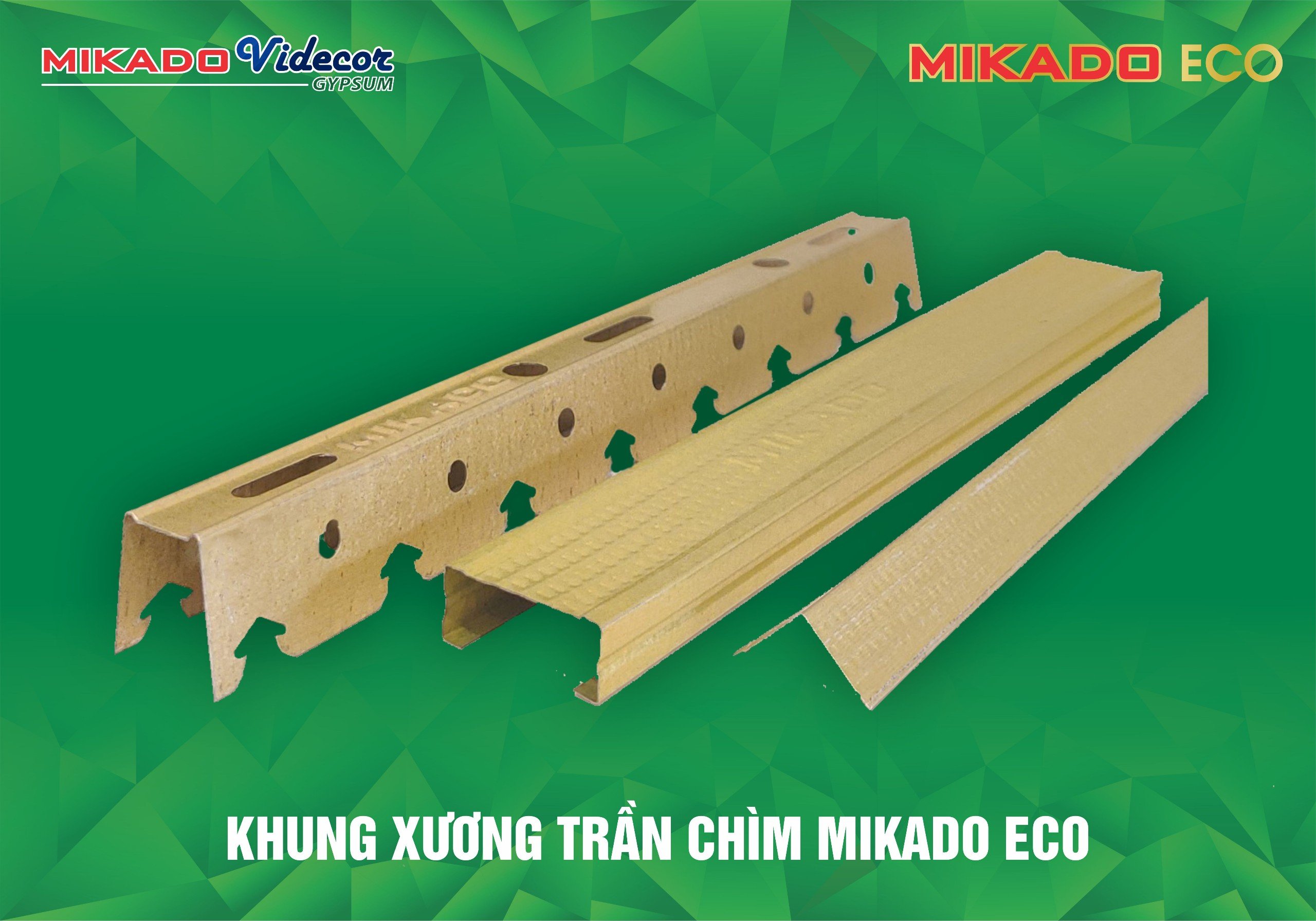 Khung trần chìm Mikado ECO